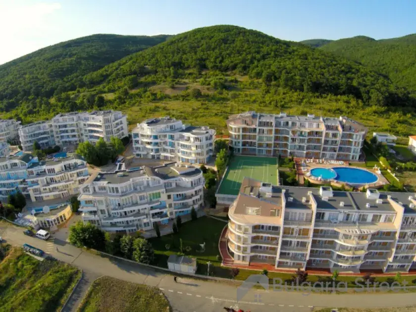 Panoramiczne zdjęcie kompleksu