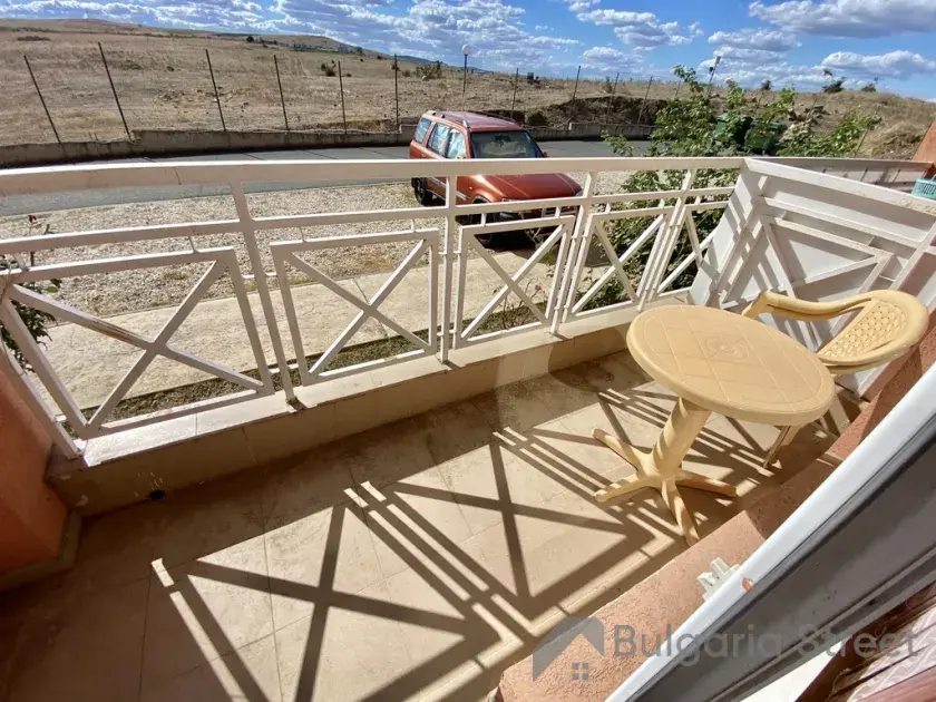 Widok z tarasu apartamentu